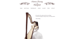 Desktop Screenshot of dianaharp.com